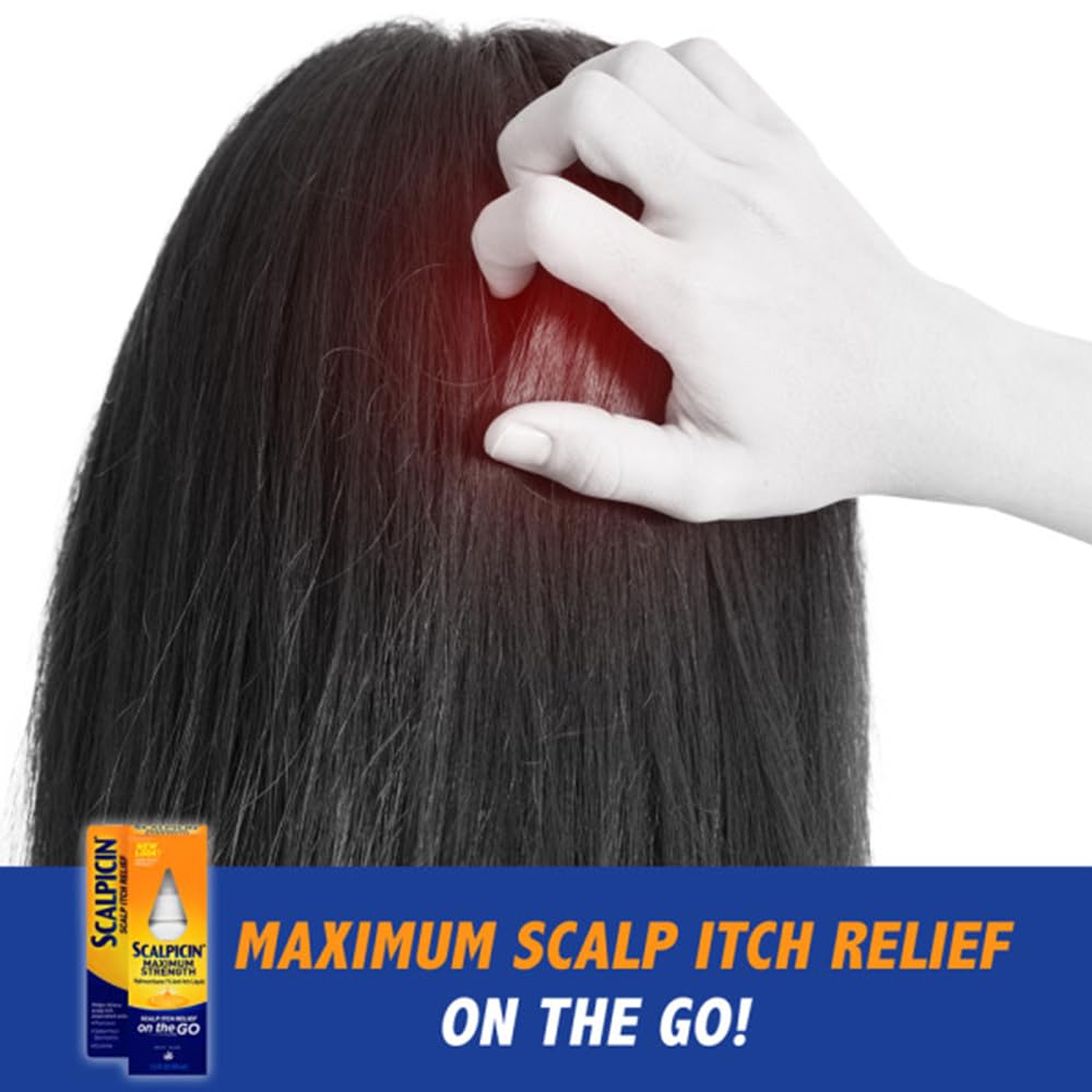 Scalpicin application-démangeaison: appliquer facilement pour soulager les irritations ponctuelles.
