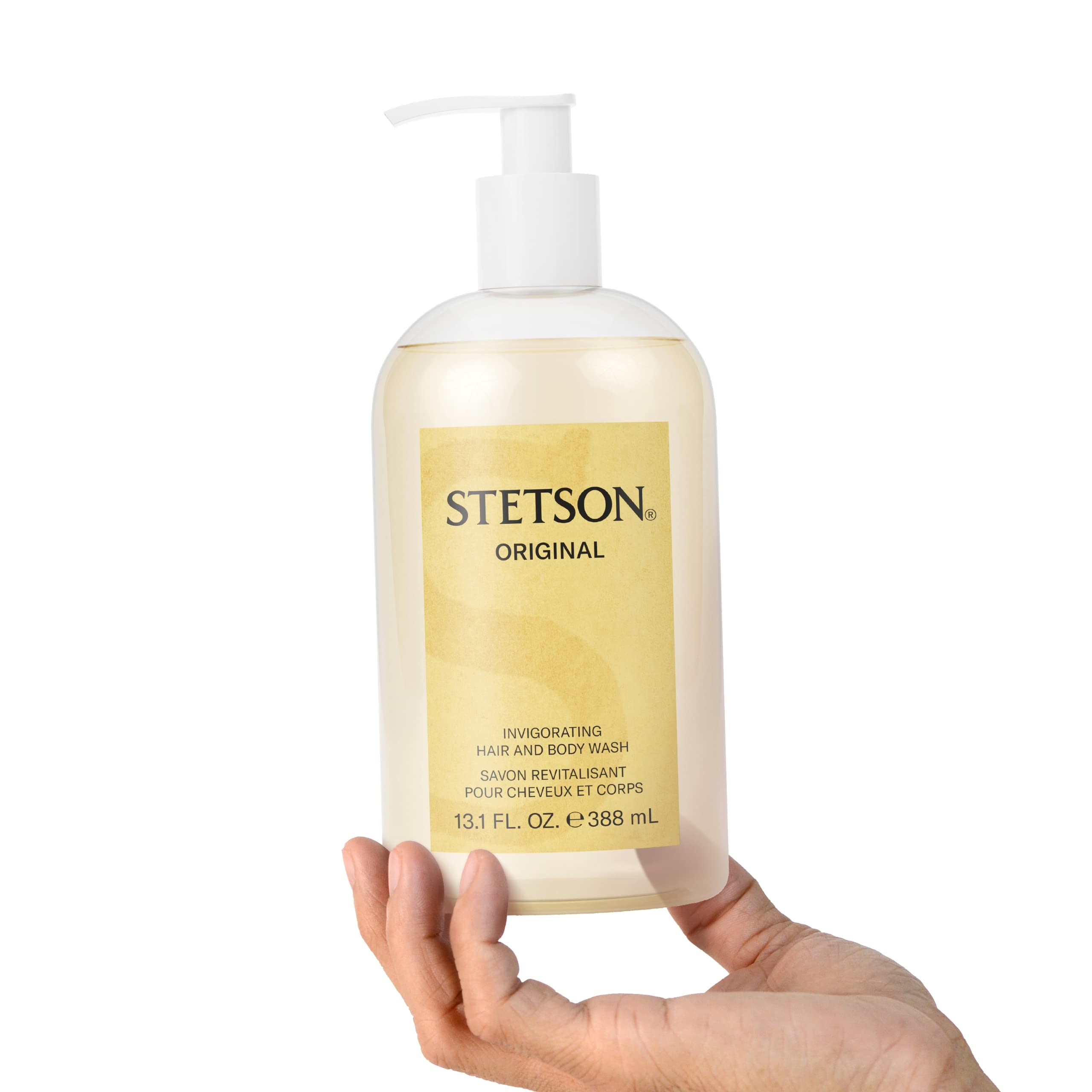 SCENT BEAUTY Stetson Original – coeur-vetiver-cedre-patchouli, parfum boisé masculin durable.