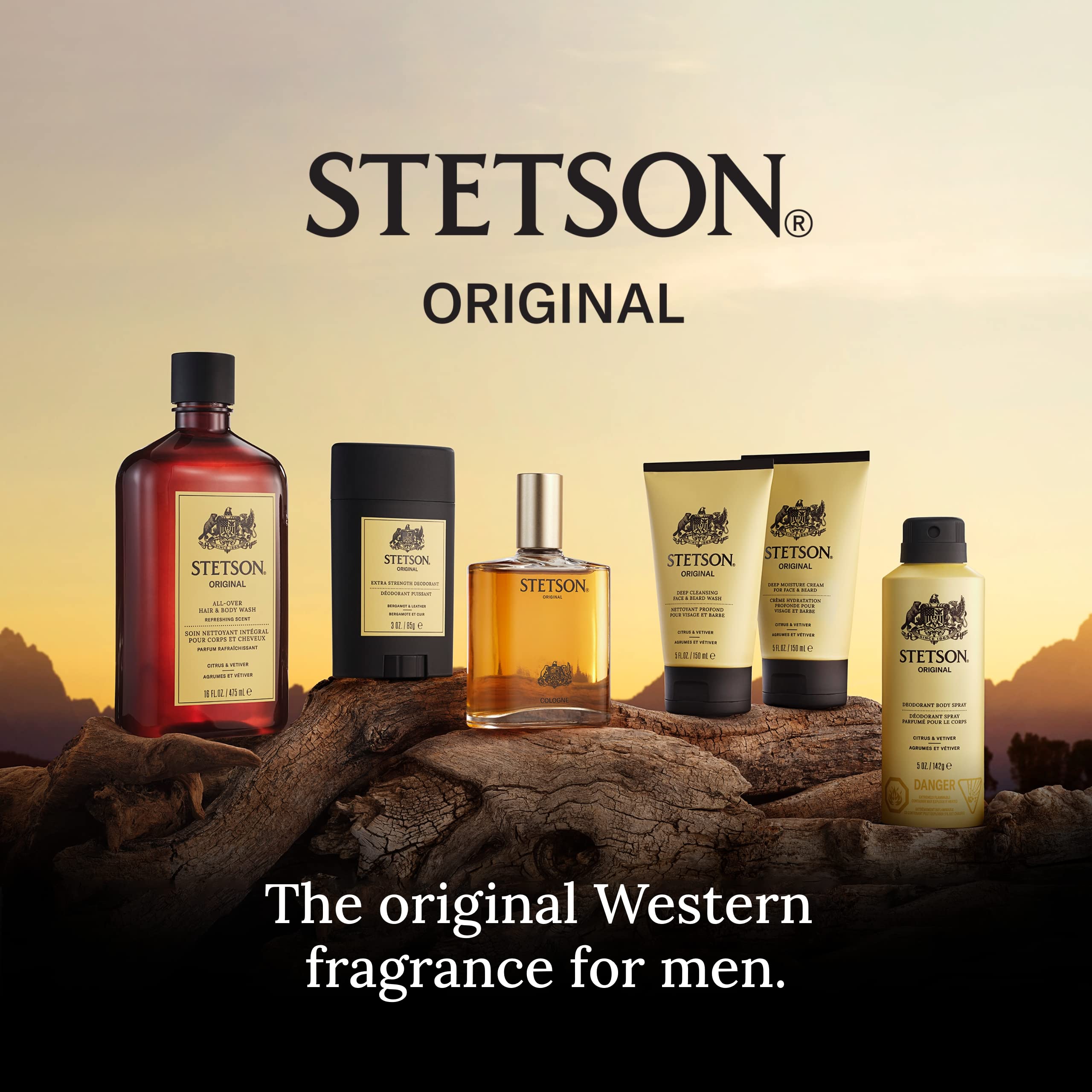 SCENT BEAUTY Stetson Rituel quotidien visage et barbe