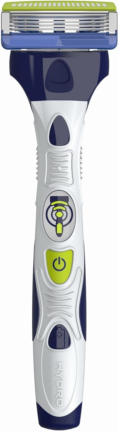 Schick Hydro 5 Power Select – poignee ergonomique pour une prise en main confortable.
