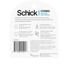 Schick Hydro 5 Sense Hydrate: dispositif rabattable pour zones difficiles.