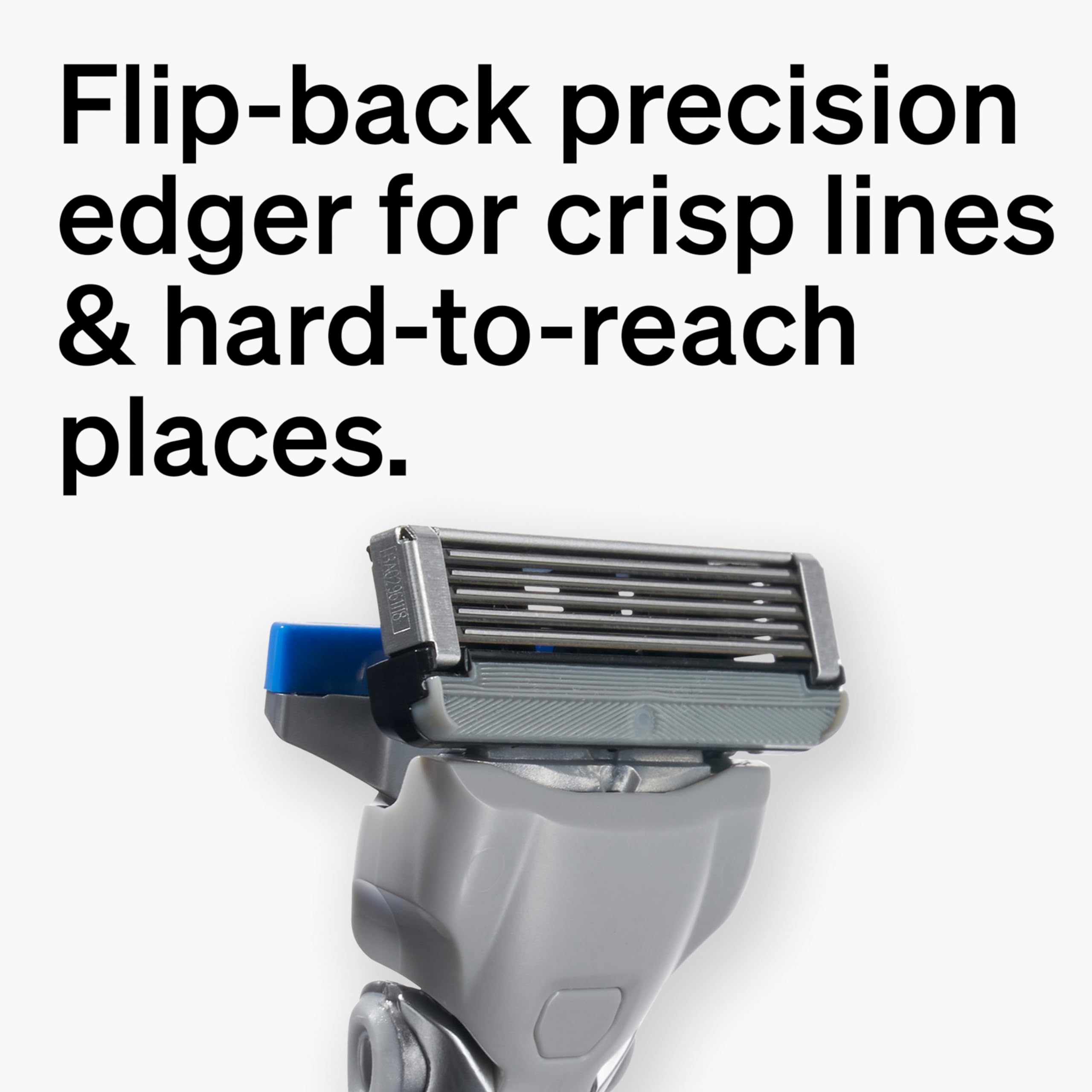 Schick Hydro cartouches bord de précision rabattable, contours nets.