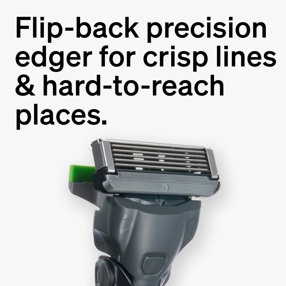 Édger de précision rabattable Schick Hydro Sensitive pour contours nets.