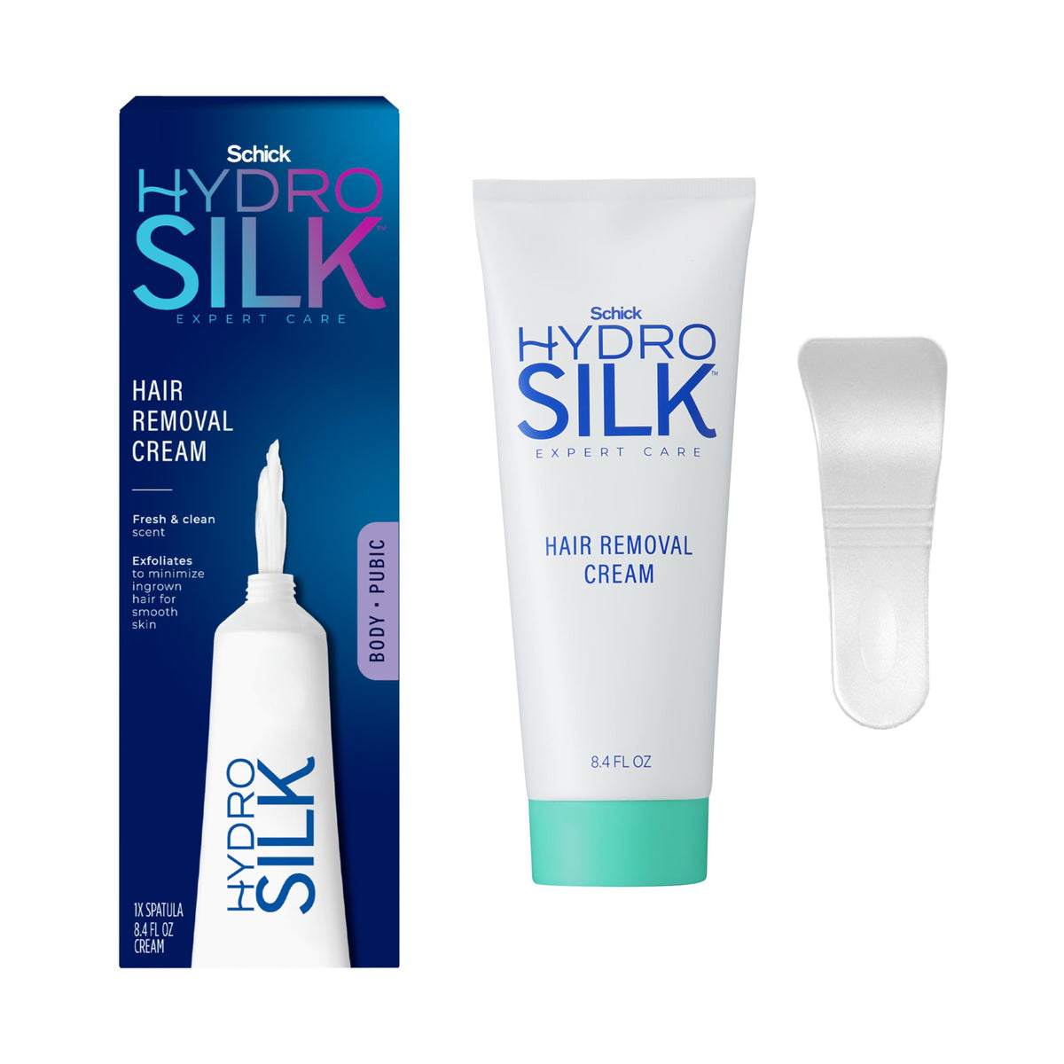 Schick Hydro Silk – emballage élégant prêt à l’emploi pour épilation à domicile.