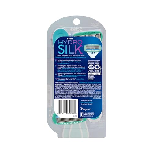 Rasoir Schick Hydro Silk Sensitive compatibilité crème rasage