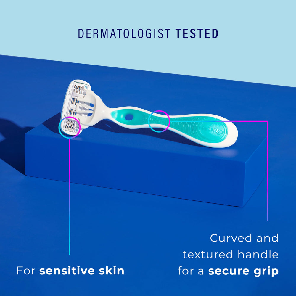 Rasoir Schick Hydro Silk Sensitive idéal en voyage, pratique et discret
