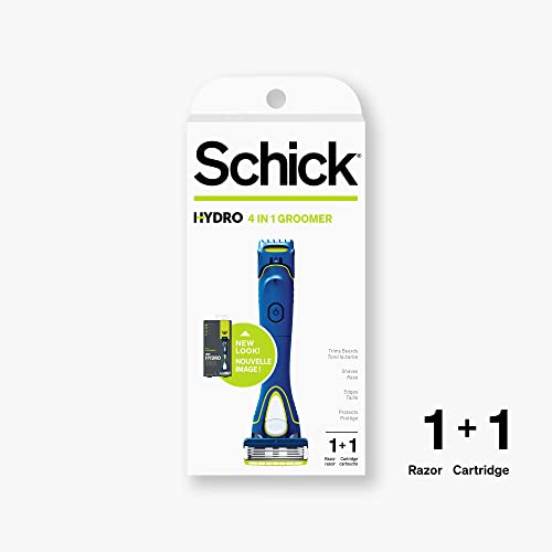 Schick Hydro 5 – garde-peau sur chaque lame pour plus de douceur.