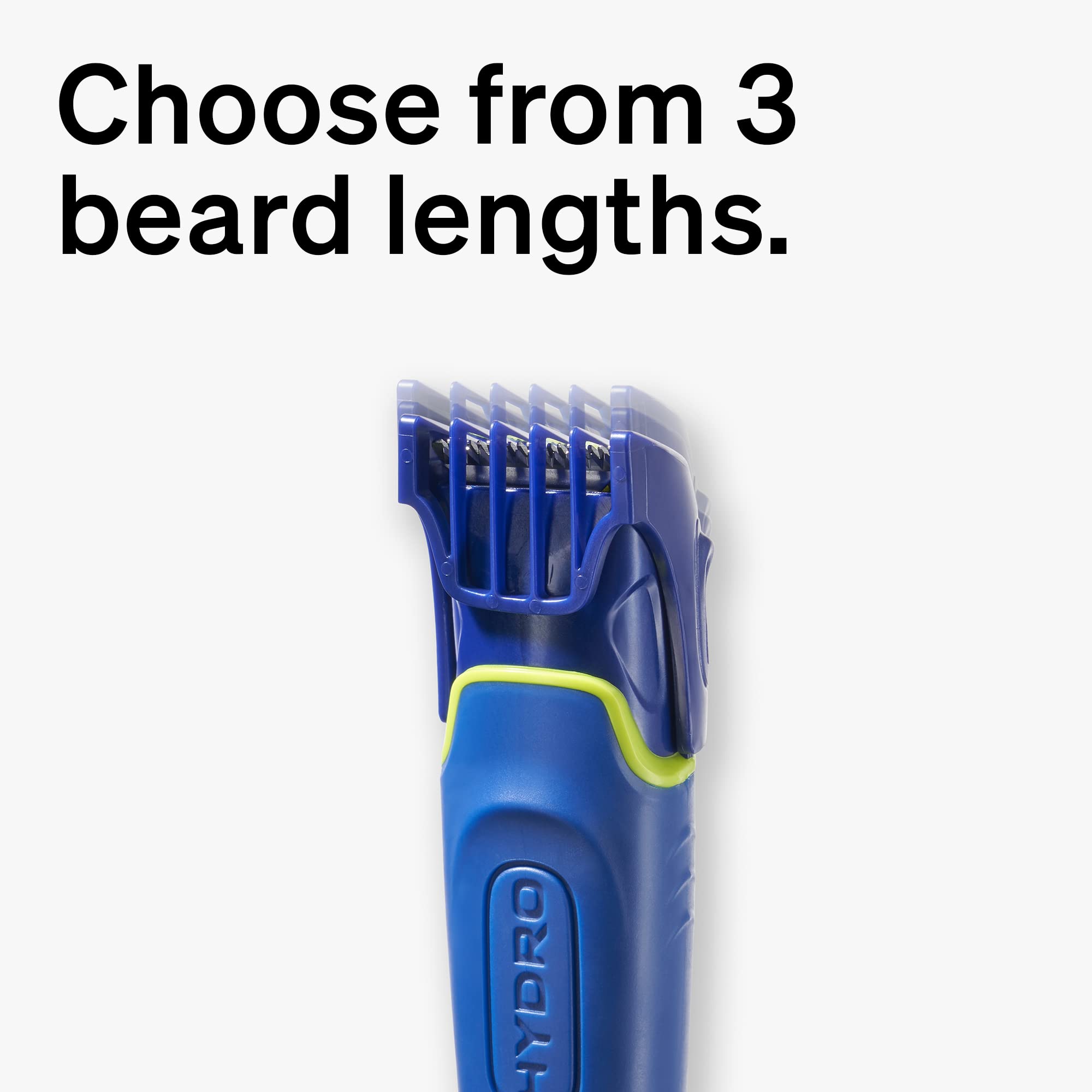 Schick Hydro 5 – poignée stable et maniable.