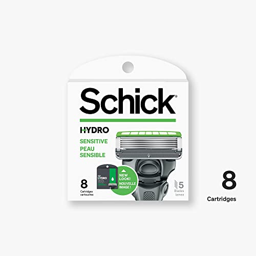 Zones de lubrification Schick Hydro 5 Sense offrant protection instantanée.