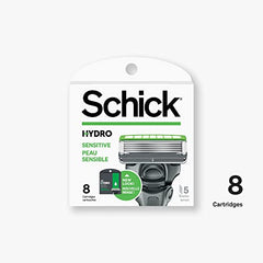 Zones de lubrification Schick Hydro 5 Sense offrant protection instantanée.