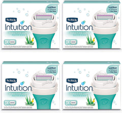 Barre hydratante Schick Intuition en coco et amande pour une peau douce.