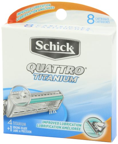 Récharges compatibles Schick Quattro pour hommes, utilisation flexible.