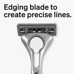 Schick Quattro Titanium lame-delimitation-precision: tracé net pour des contours propres.