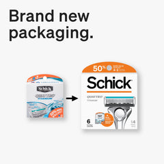 Schick Quattro Titanium : quatre lames pour une coupe nette et régulière