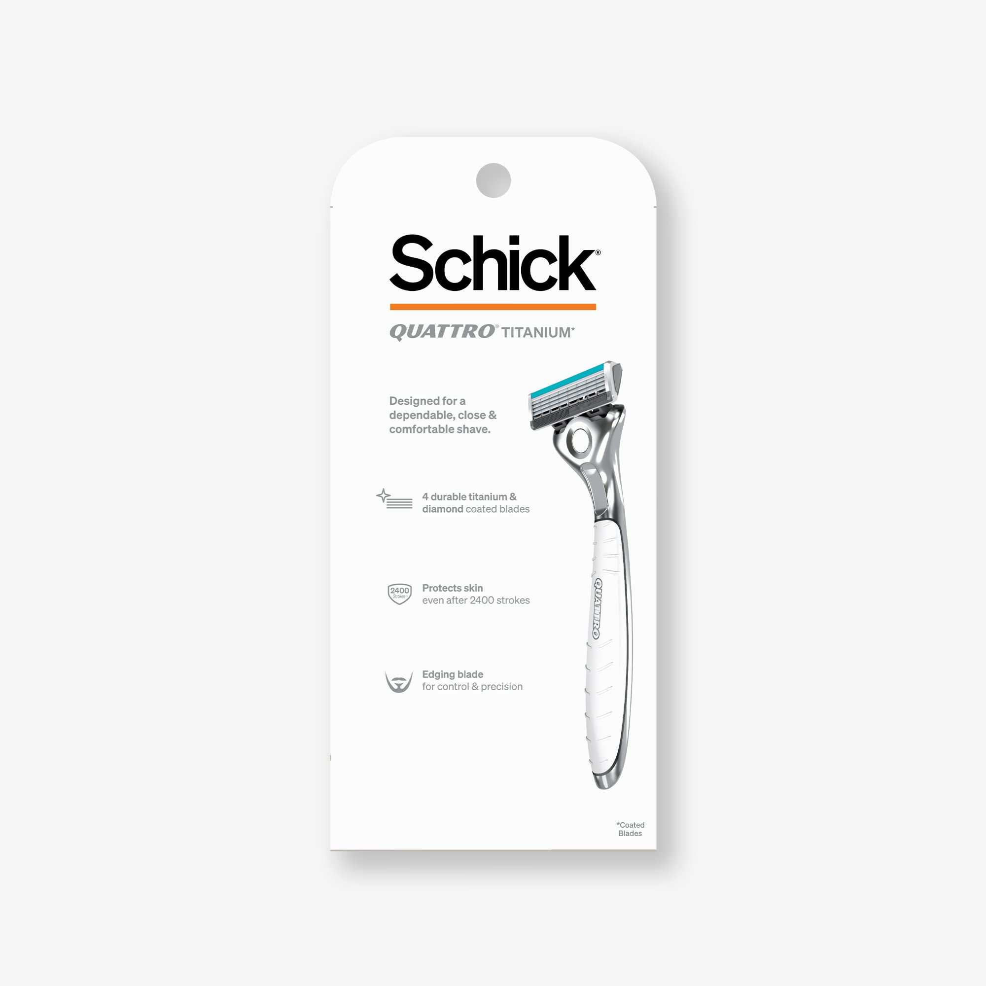 Bon rapport qualité-prix avec Schick Quattro Titanium.