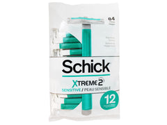 Schick Slim Twin ST 2 montre des lames rapprochées pour un rasage précis.
