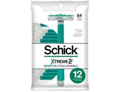 Rasoir Schick Slim Twin ST 2 dans son emballage, prêt à emporter et pratique.