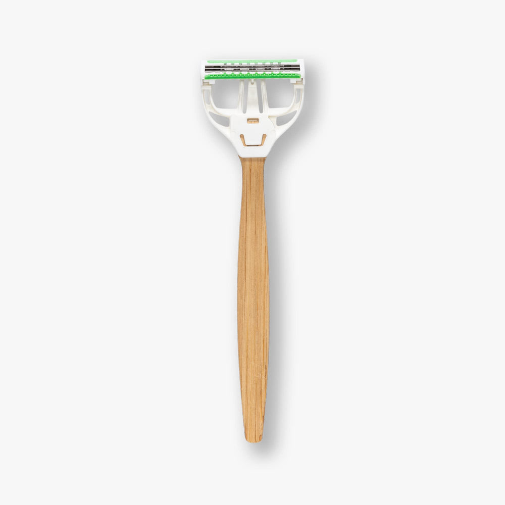 Rasoir écologique Schick Xtreme Bamboo, solution durable pour le quotidien.