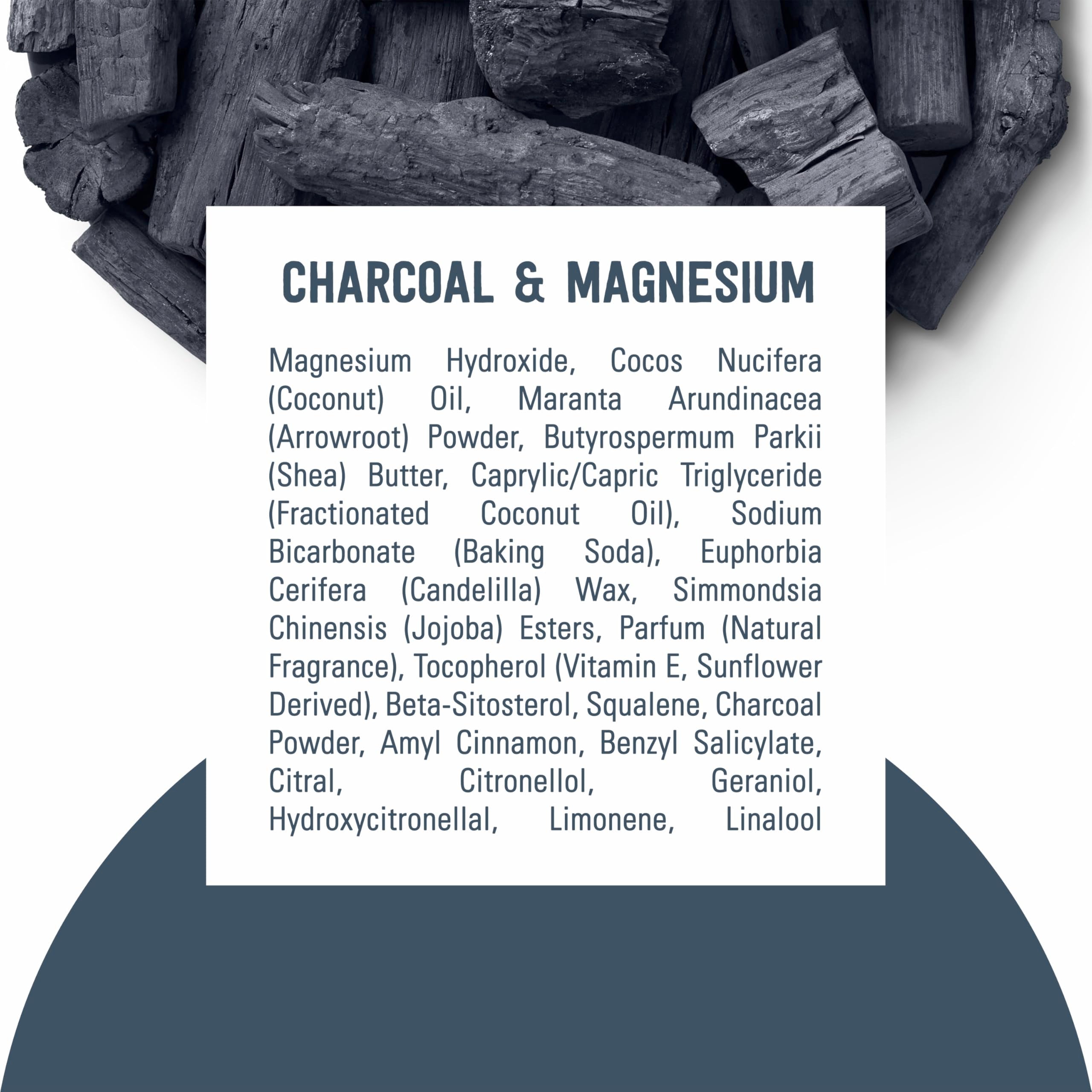 Schmidt's Charbon Magnésium déodorant, ingrédients naturels pour une routine responsable.