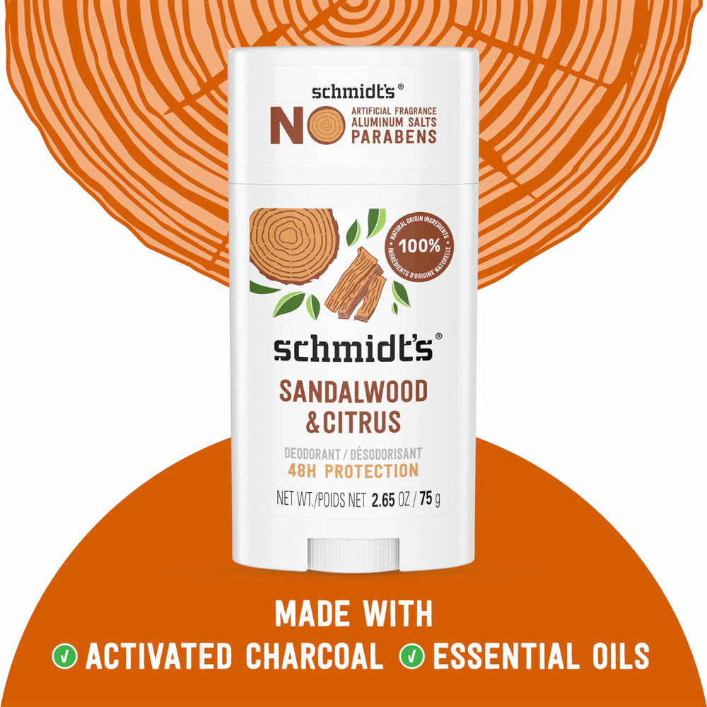 Parfum naturel avec thé arbre et lavande pour une sensation rafraîchissante.