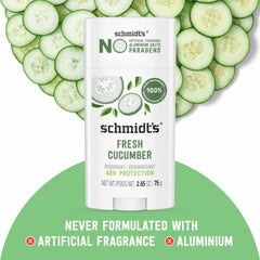 Schmidt's Déodorant vegan sans aluminium : respectueux de la peau et des animaux