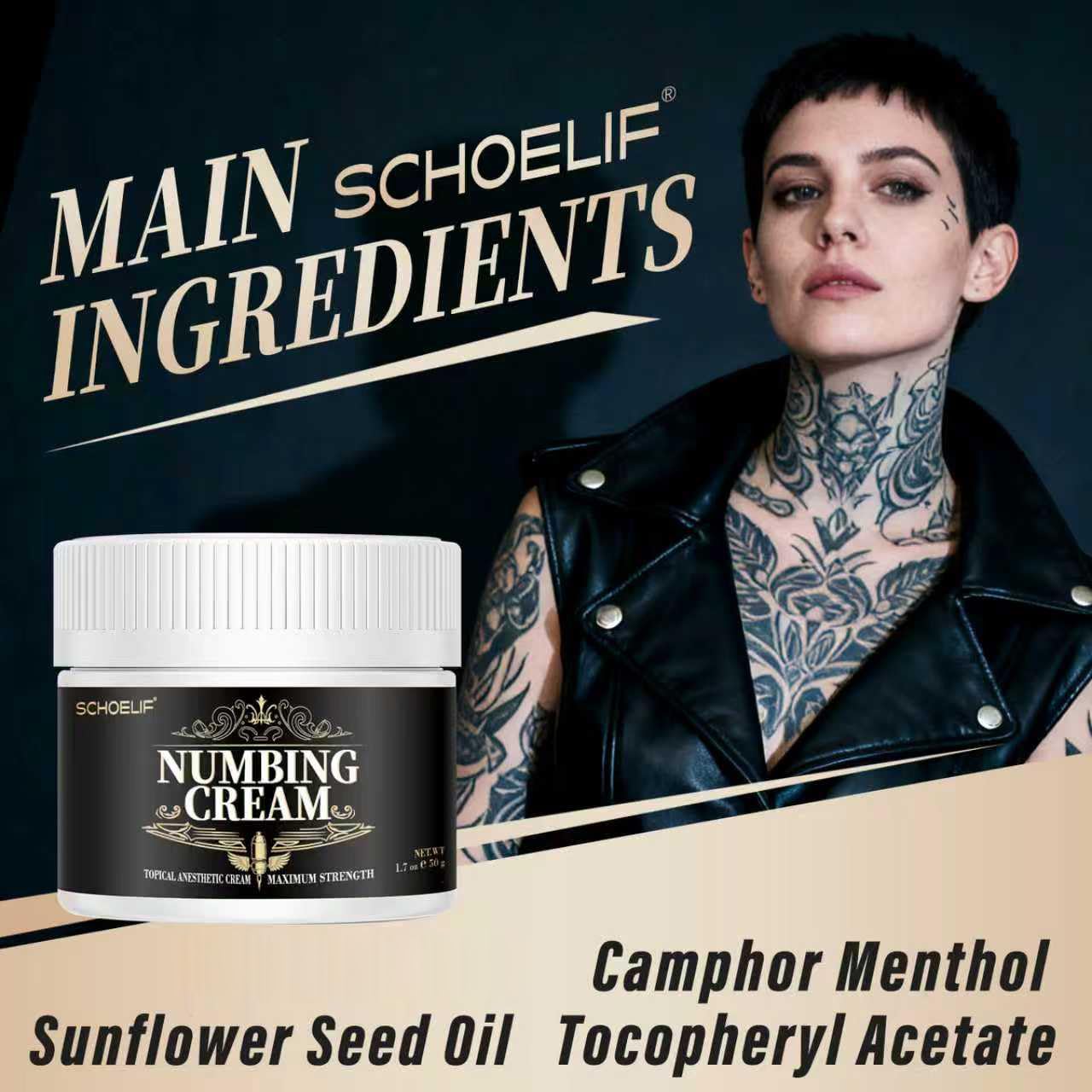SCHOELIF avec vitamine E et huile de tournesol pour hydrater et protéger
