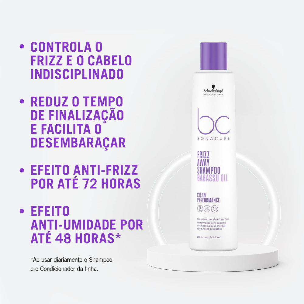 Schwarzkopf Professional BC Keratin Smooth Shampooing micellaire, mousse douce, nettoyage léger pour cheveux épais.