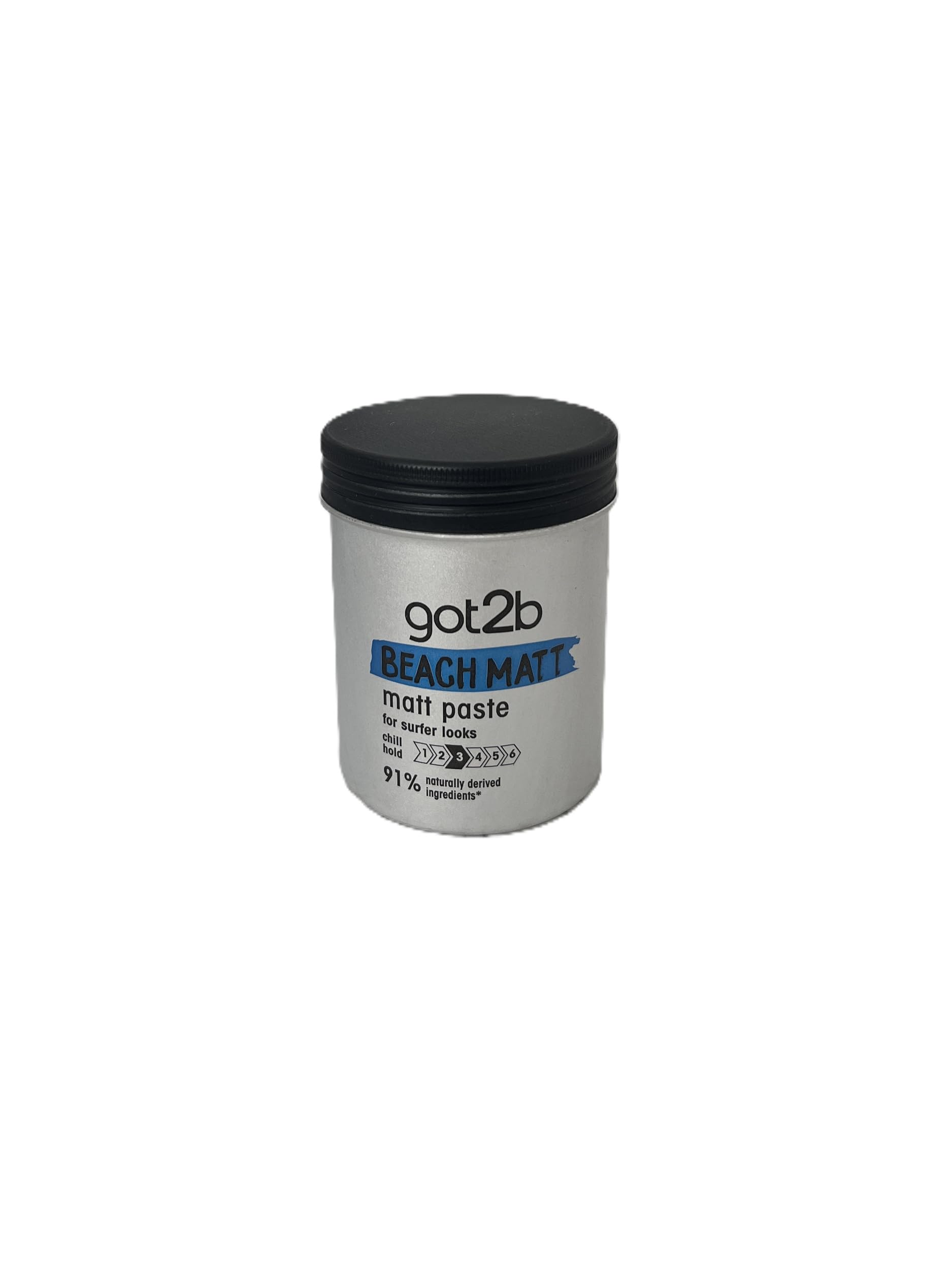 Schwarzkopf Got2b Beach Matt présente une bouteille prête pour une texture légère.