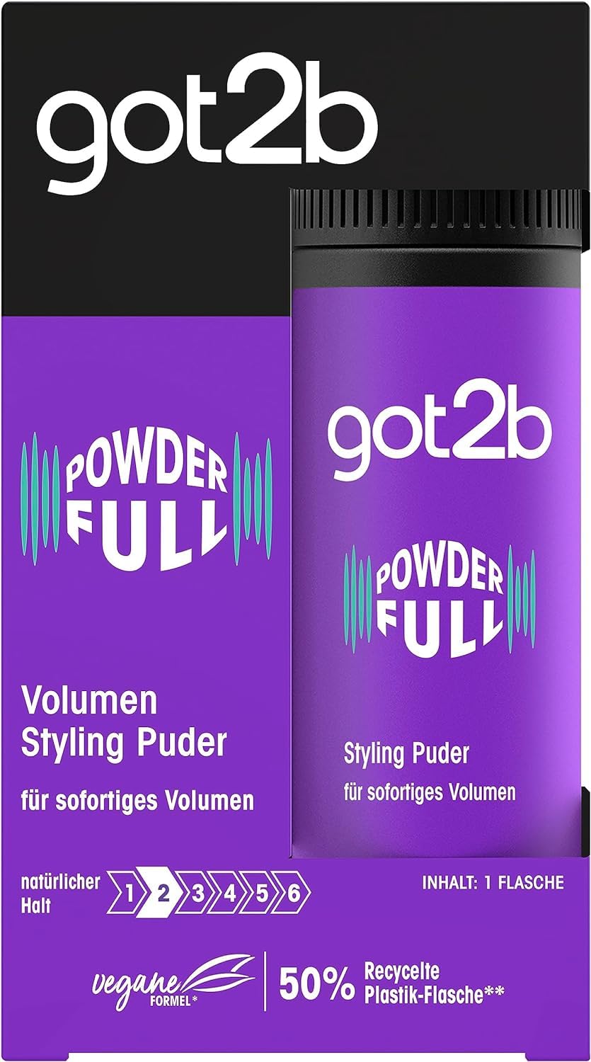 Schwarzkopf Got2b Powder'ful sur les racines pour volume durable
