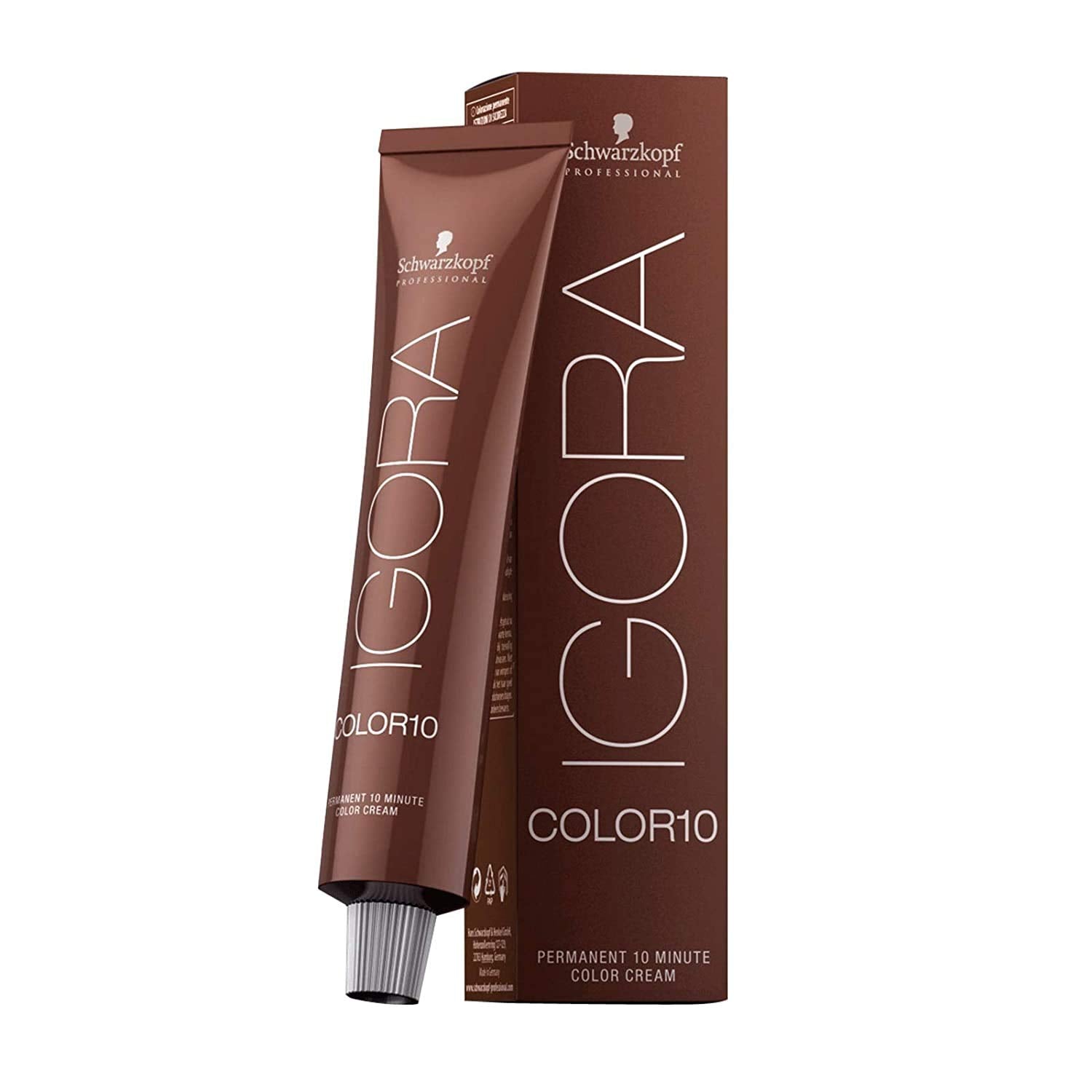 Schwarzkopf Igora Color: Bouteille, teinte Blond cendré fumé moyen, application précise et uniforme