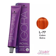Schwarzkopf Igora Fashion Lights Texture Crème Colorant Fibrebond, cheveux renforcés et brillants.