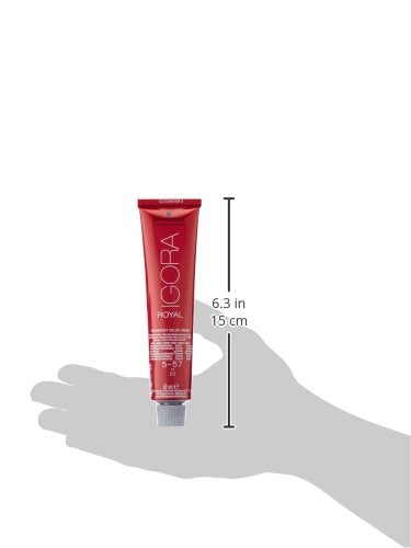Igora Royal 5-57 mélange crème colorante; teinte précise et homogène.