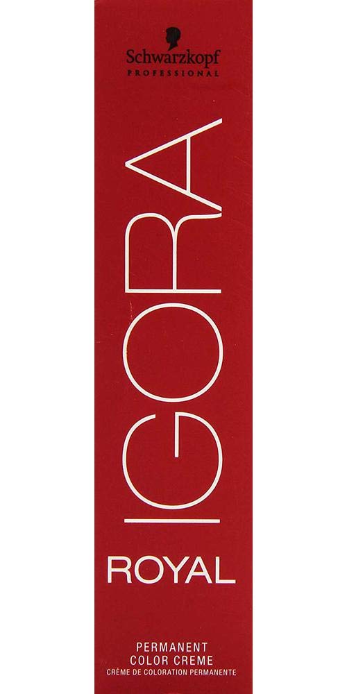 Schwartzkopf Igora Royal 6-77, couverture des blancs efficace et tonalité élégante.