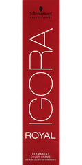 Schwartzkopf Igora Royal 6-77, couverture des blancs efficace et tonalité élégante.