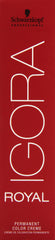 Igora Royal 6-77, reflets cuivrés intenses pour une finition lumineuse.