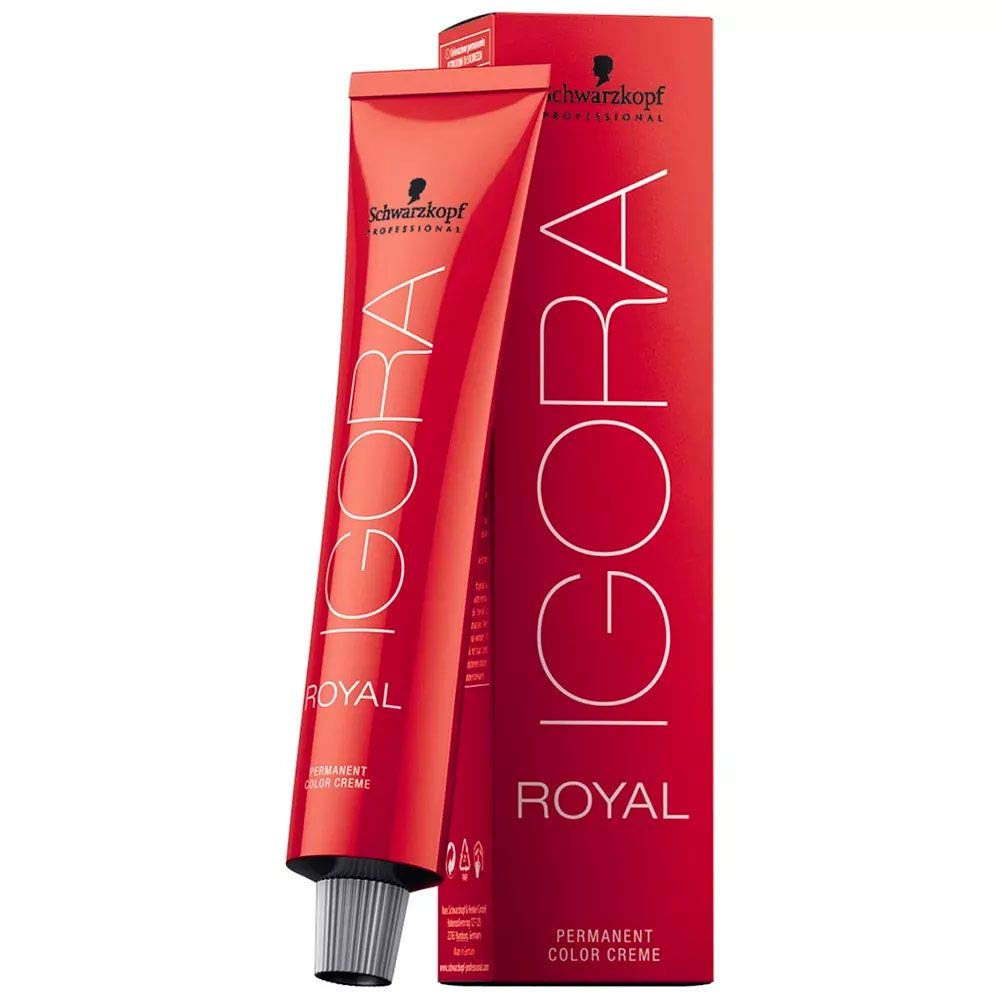 Schwarzkopf Igora Royal 9-0, tube 60 g, couleur blonde extra claire durable.