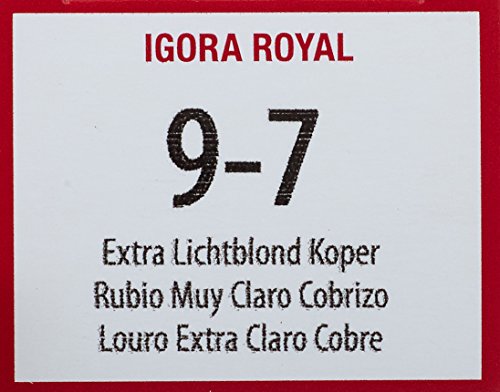 Schwarzkopf IGORA Royal 9-7 test avant-après: démonstration des résultats