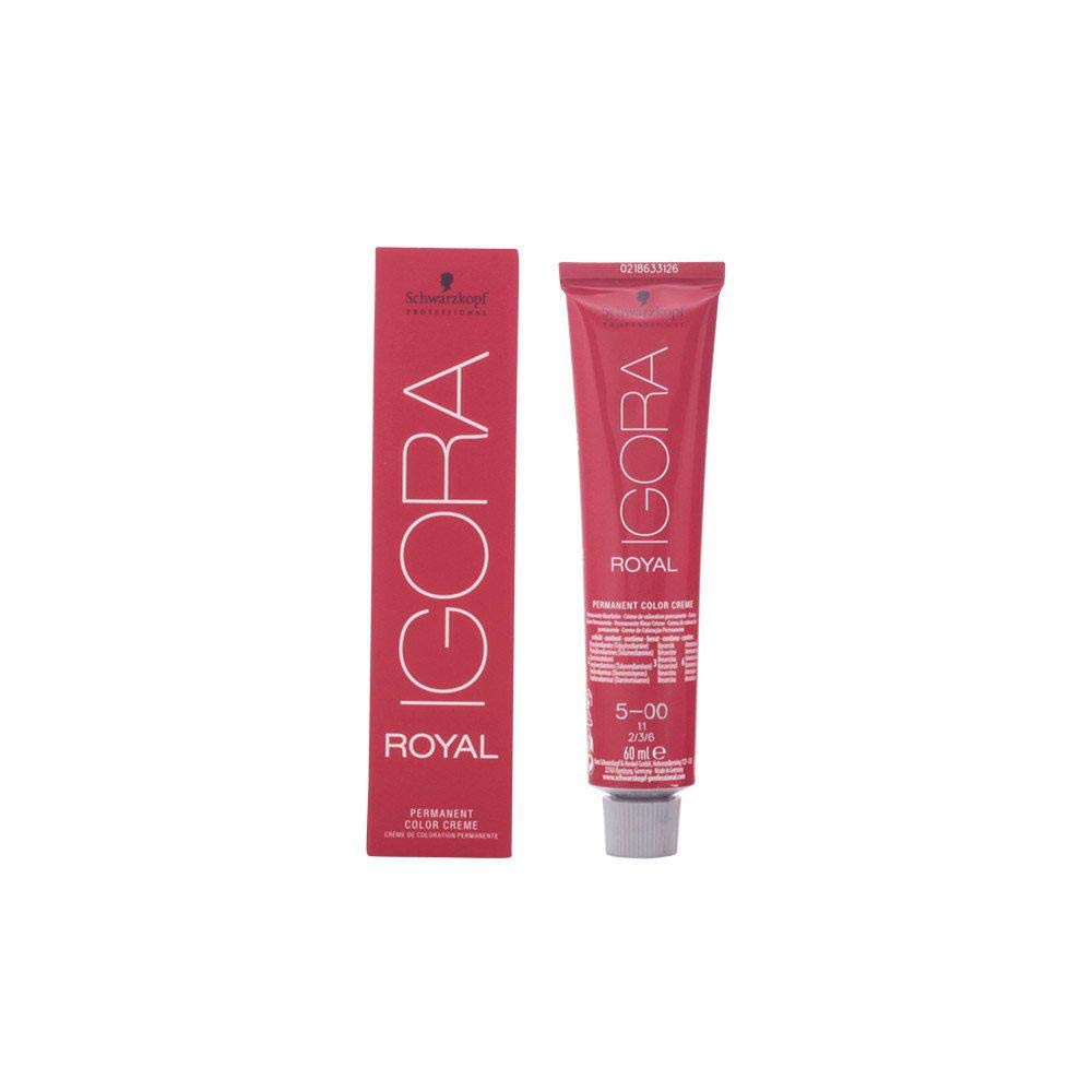 Schwarzkopf Igora Royal: application précise sur cheveux, développement contrôlé.