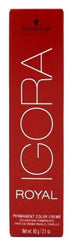 Igora Royal Coloration Permanente 4-88 — application simple pour une teinte homogène et durable.
