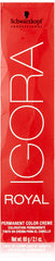 Schwarzkopf Igora Royal crème 7-77 dans son tube, couverture homogène et longue tenue.