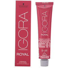 Schwarzkopf Igora Royal : crème couleur dans la bouteille, couleur durable et uniforme.