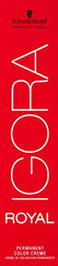 Schwarzkopf Igora Royal Matte Ash 8-11 préparation facile et homogène du mélange.