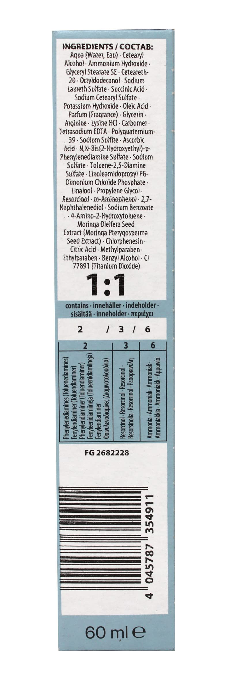 Schwarzkopf Igora Royal reflets blond froid cendre beige, fini lumineux