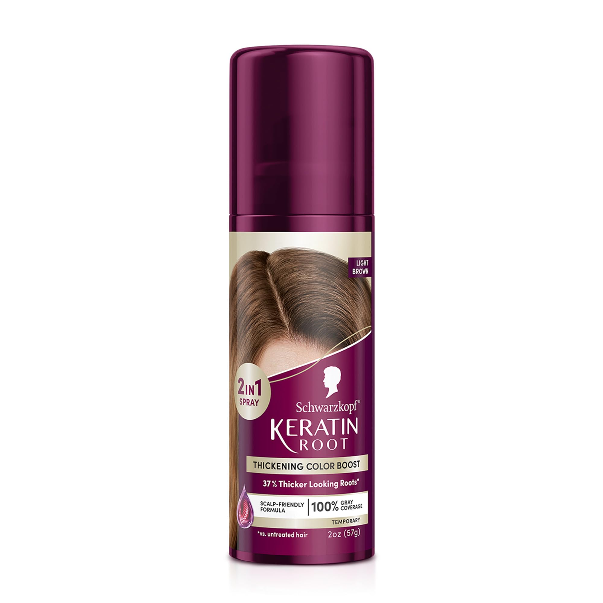 Schwarzkopf Keratin – flacon prêt à l’emploi pour retouches des racines