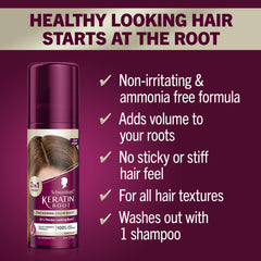 Schwarzkopf Keratin – pulvérisateur précis pour une couverture ciblée