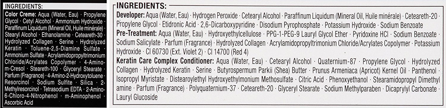 Schwarzkopf Keratin Color Bordeaux Red : pré-sérum avant-coloration pour résultat uniforme