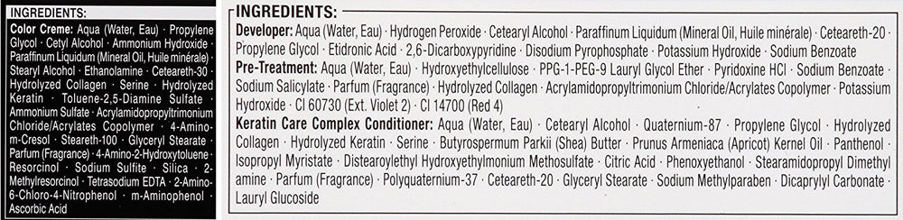 Schwarzkopf Keratin Color Bordeaux Red : pré-sérum avant-coloration pour résultat uniforme