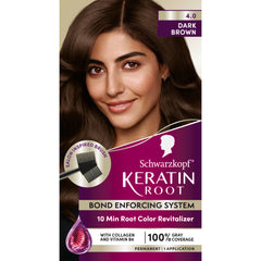 Schwarzkopf Keratin Racine Retouche Precision: couverture naturelle des racines rapidement.