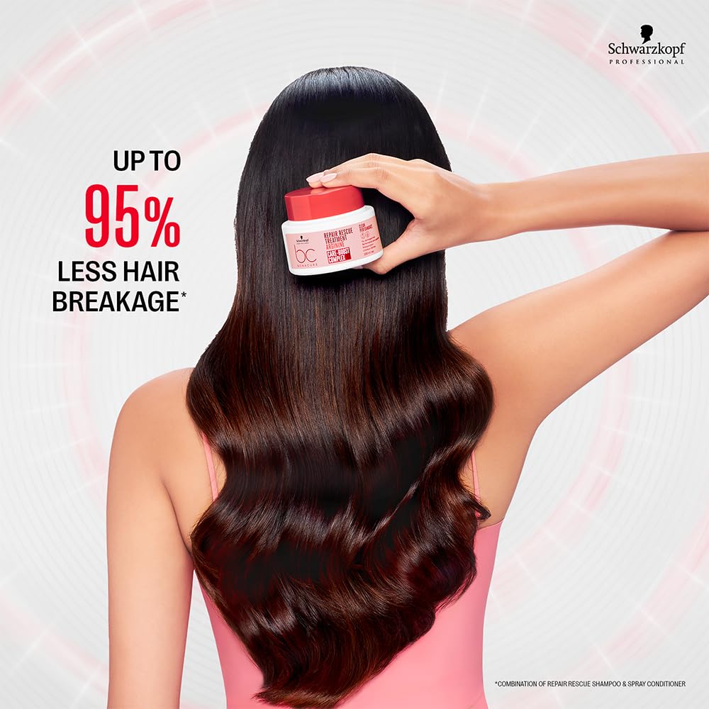 Schwarzkopf Professional BC Peptide Repair Rescue, élasticité capillaire améliorée après utilisation.