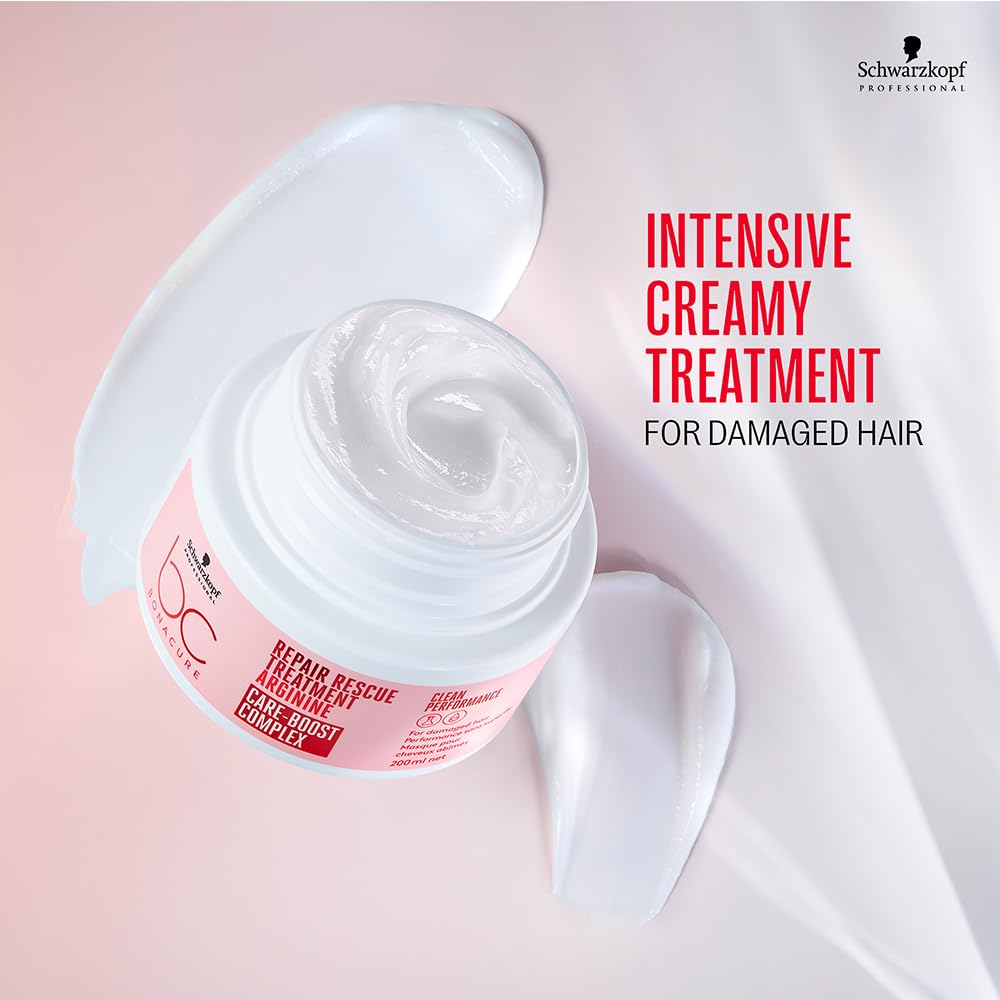 Schwarzkopf Professional BC Peptide Repair Rescue, massage des longueurs pour une douceur accrue.